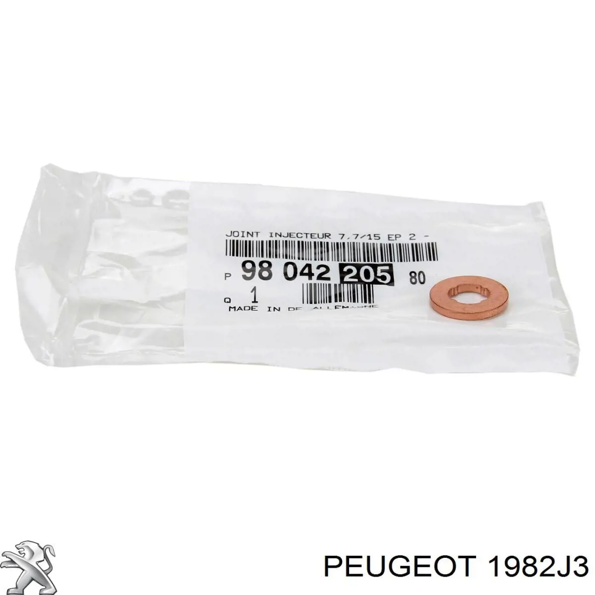 Comprar 1982J3 Peugeot/Citroen Tuerca de fijación del inyector