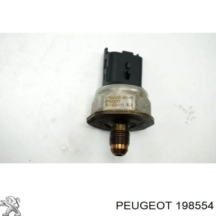 198554 Peugeot/Citroen sensor de presión de combustible