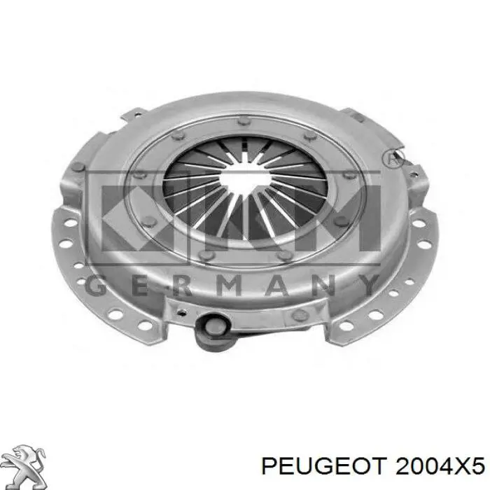 2004X5 Peugeot/Citroen plato de presión del embrague