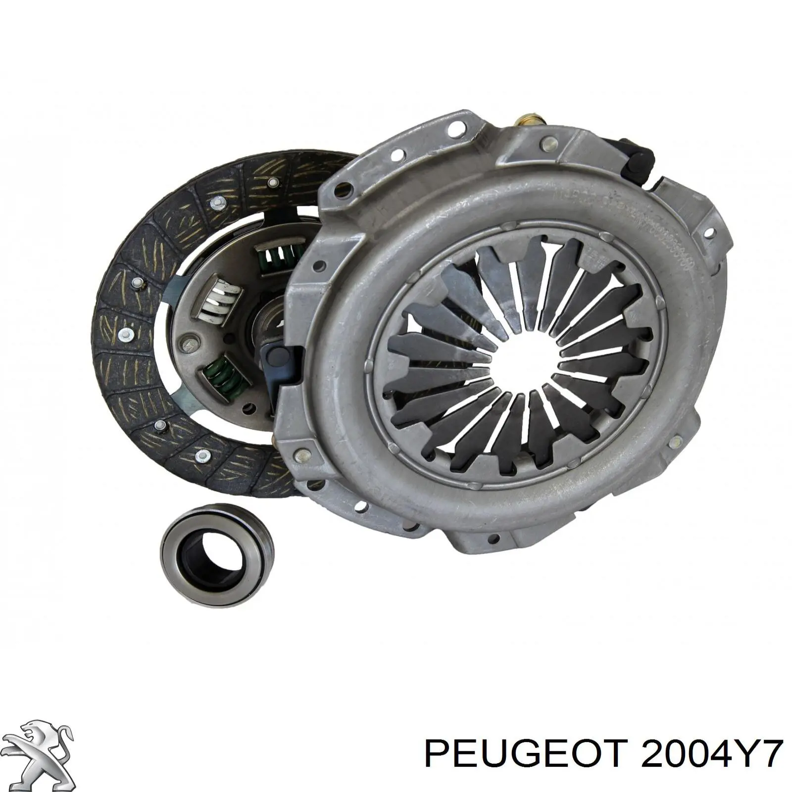 2004Y7 Peugeot/Citroen kit de embrague (3 partes)