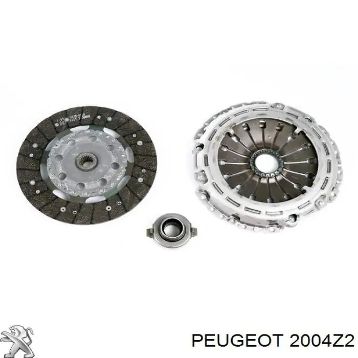 Plato de presión de embrague 2004Z2 Peugeot/Citroen