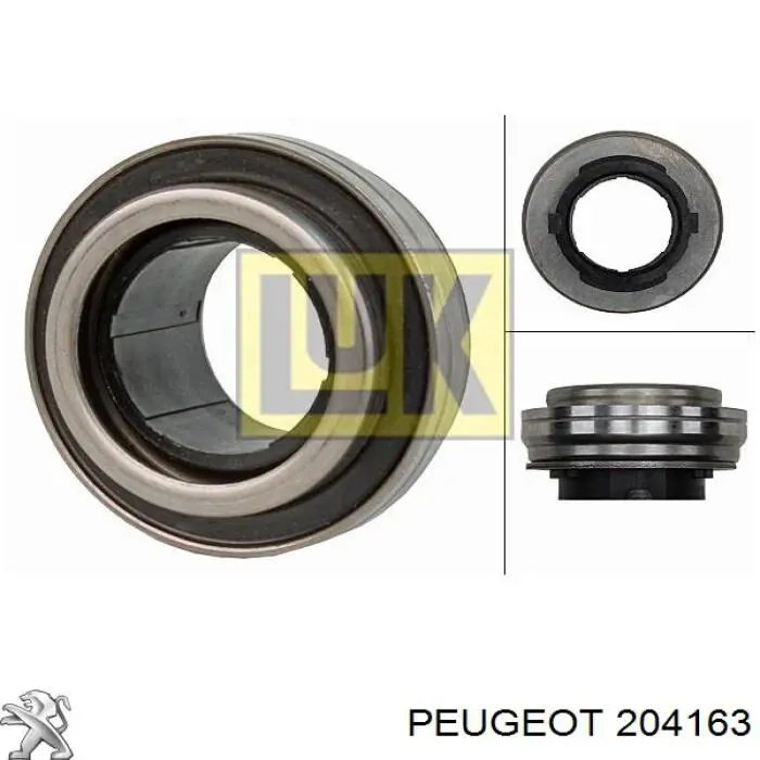 204163 Peugeot/Citroen cojinete de desembrague