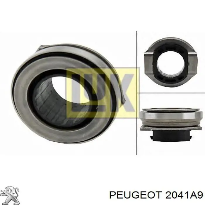 2041A9 Peugeot/Citroen cojinete de desembrague