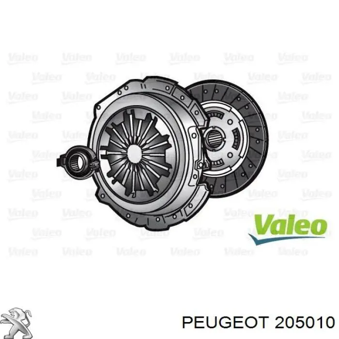 Comprar 205010 Peugeot/Citroen Kit de embrague completo