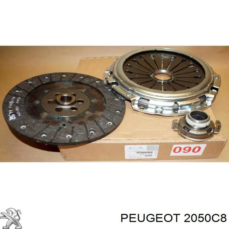 00002051X2 Peugeot/Citroen Embrague motor