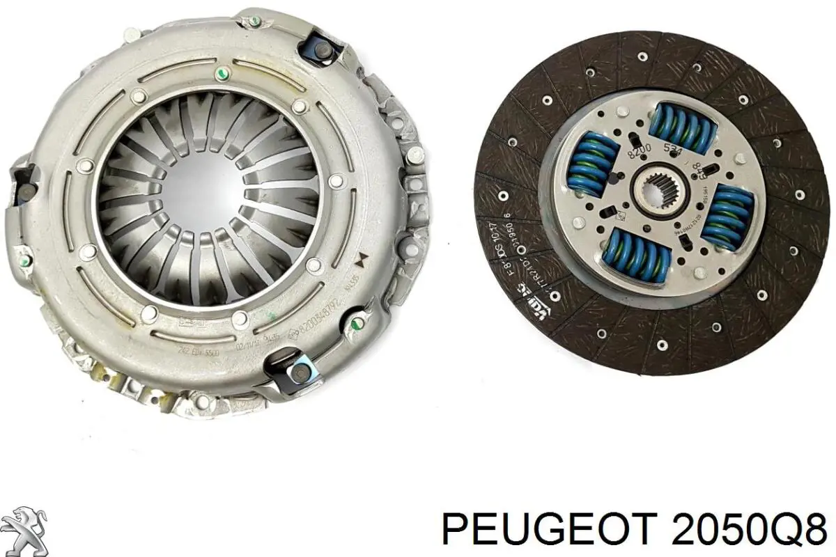 2050Q8 Peugeot/Citroen embrague