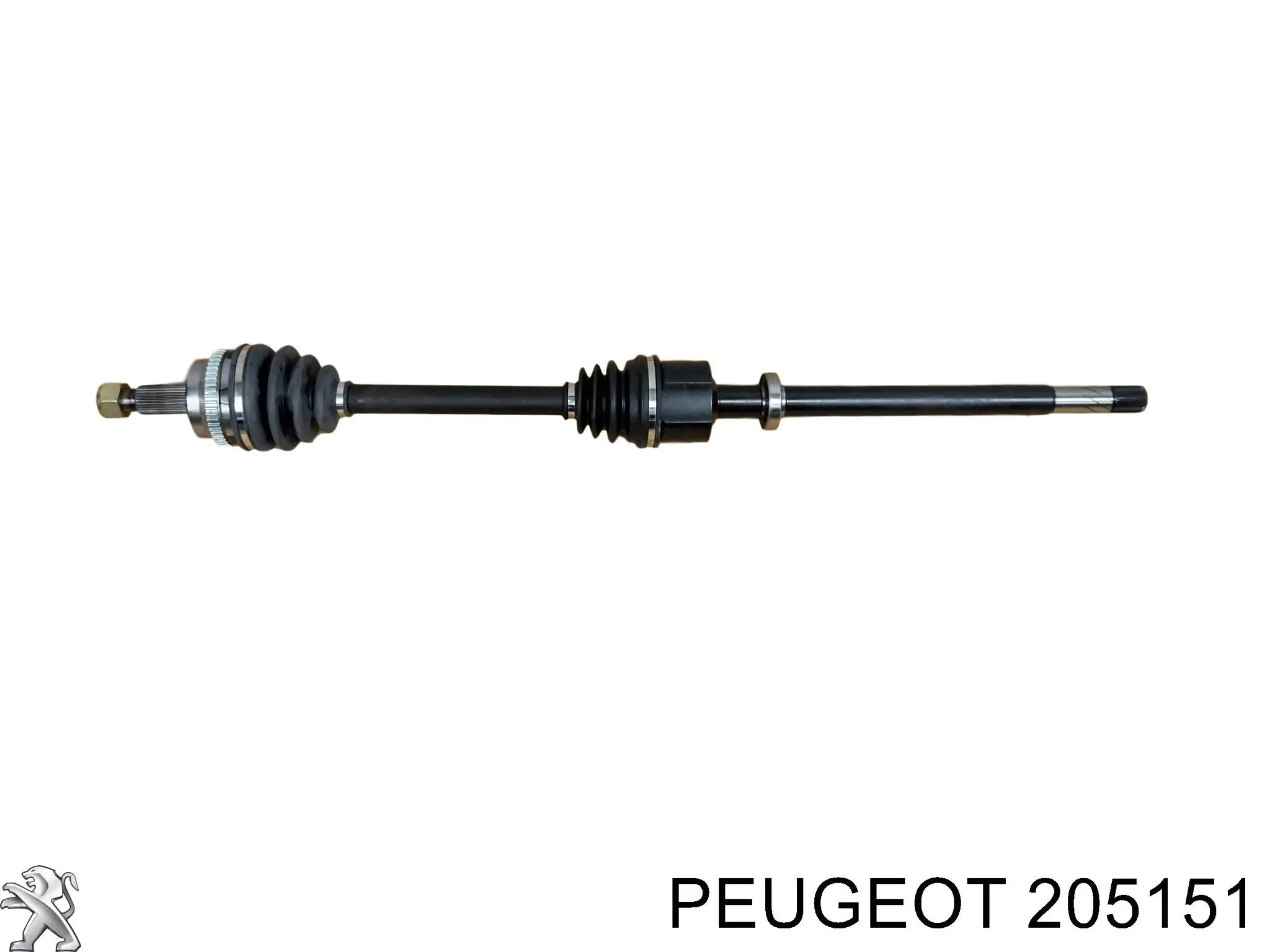 205151 Peugeot/Citroen kit de embrague (3 partes)