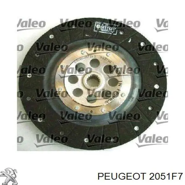 Comprar 2051F7 Peugeot/Citroen Kit de embrague completo