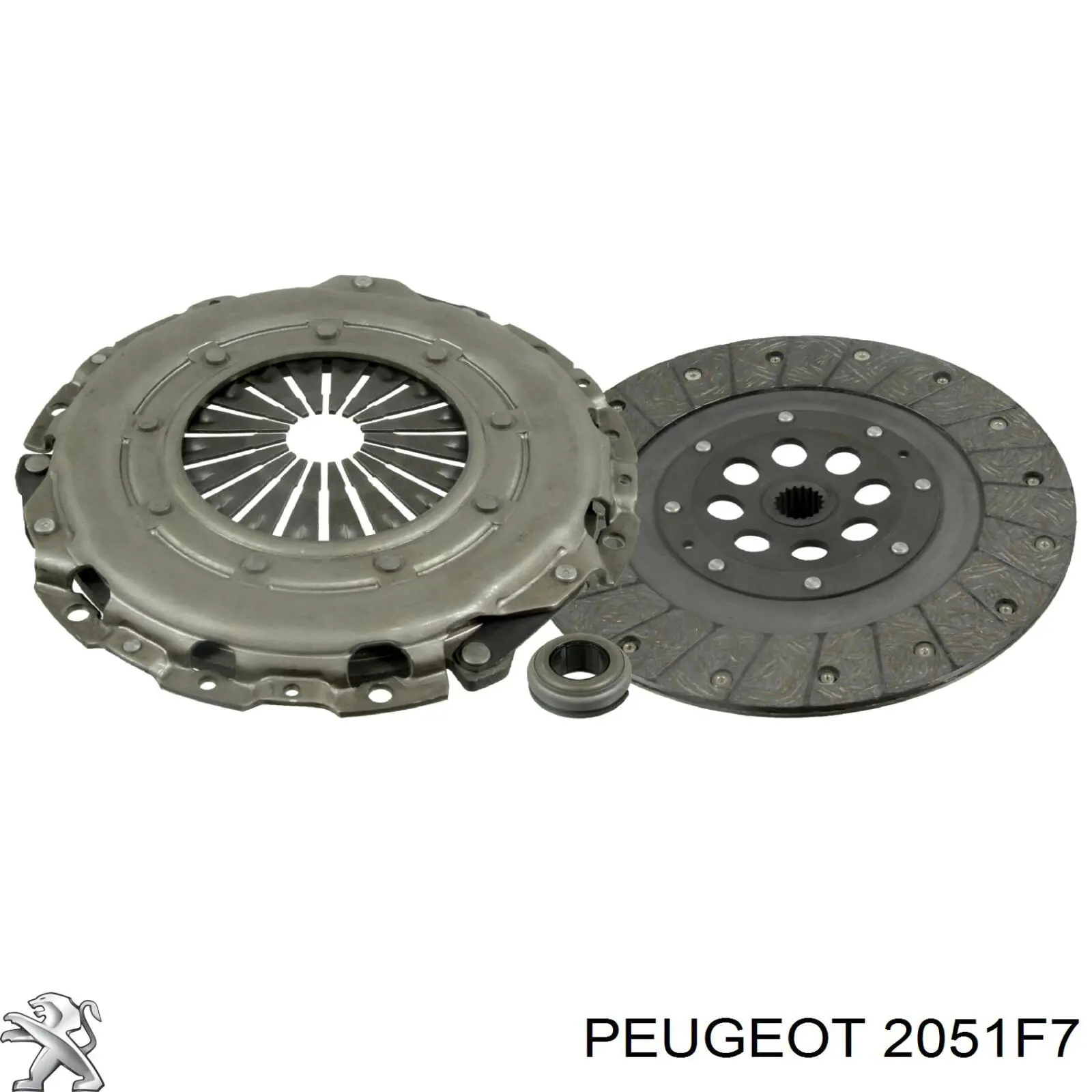Mecanismo de embrague Peugeot/Citroen 2051F7 precio, desde 125,10 EUR