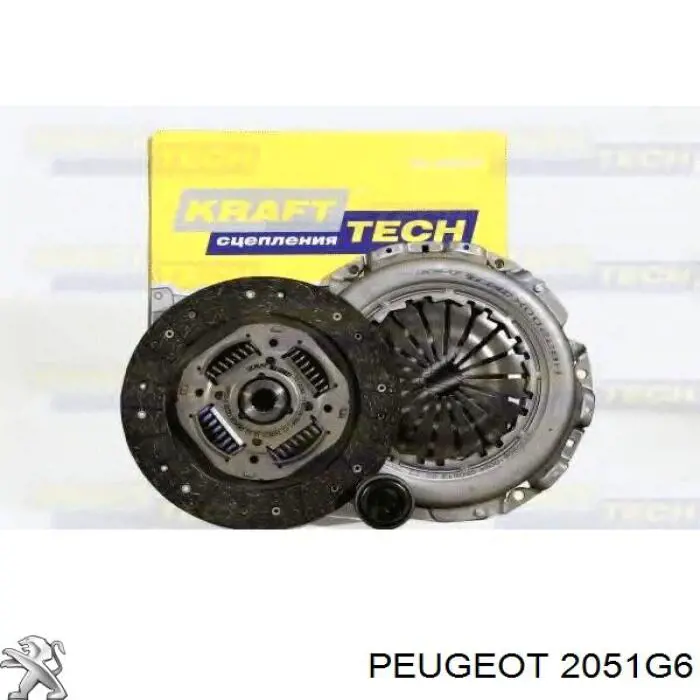 Mecanismo de embrague Peugeot/Citroen 2051G6 precio, desde 133,21 EUR