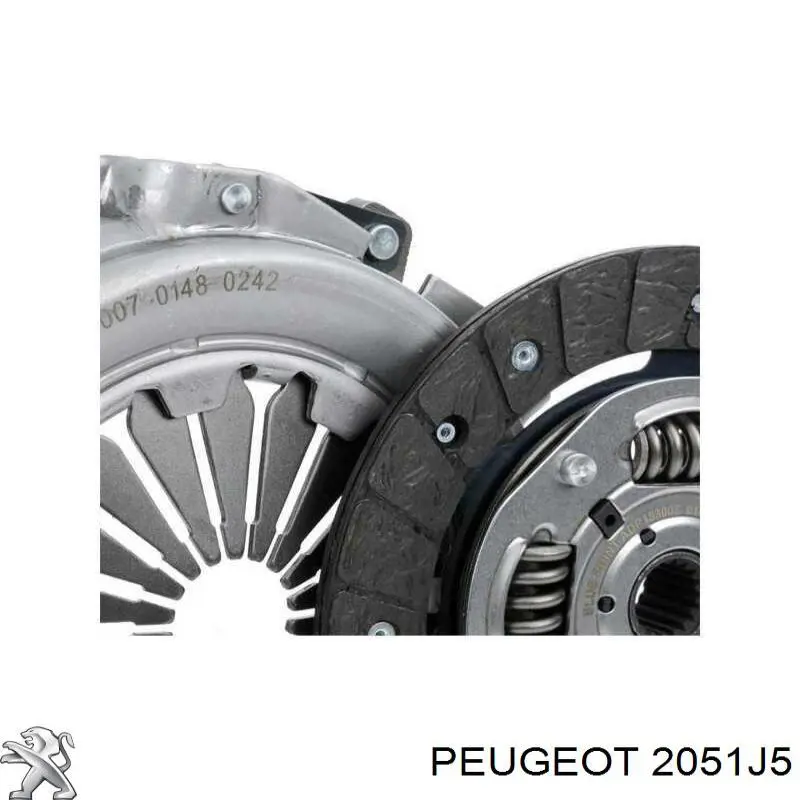 Mecanismo de embrague Peugeot/Citroen 2051J5 precio, desde 81,31 EUR
