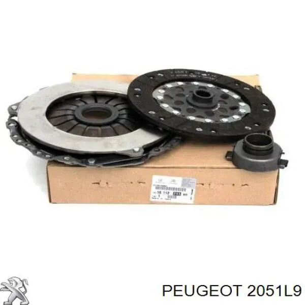 Mecanismo de embrague Peugeot/Citroen 2051L9 precio, desde 110,37 EUR