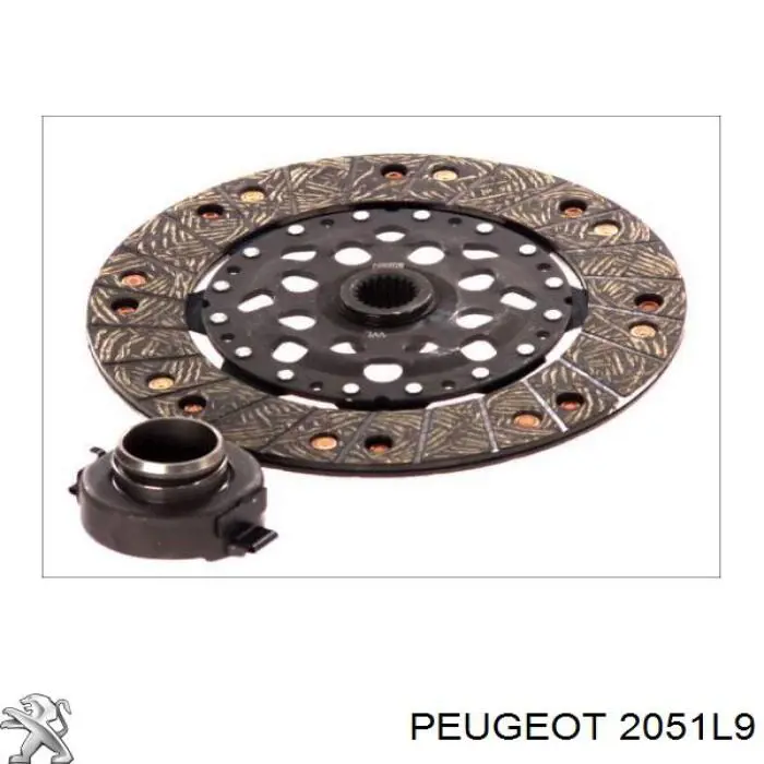 2051L9 Peugeot/Citroen Embrague motor