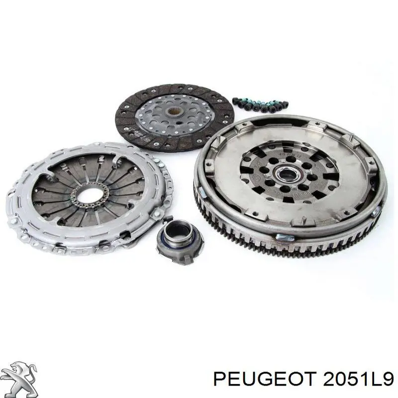 Comprar 2051L9 Peugeot/Citroen Kit de embrague completo