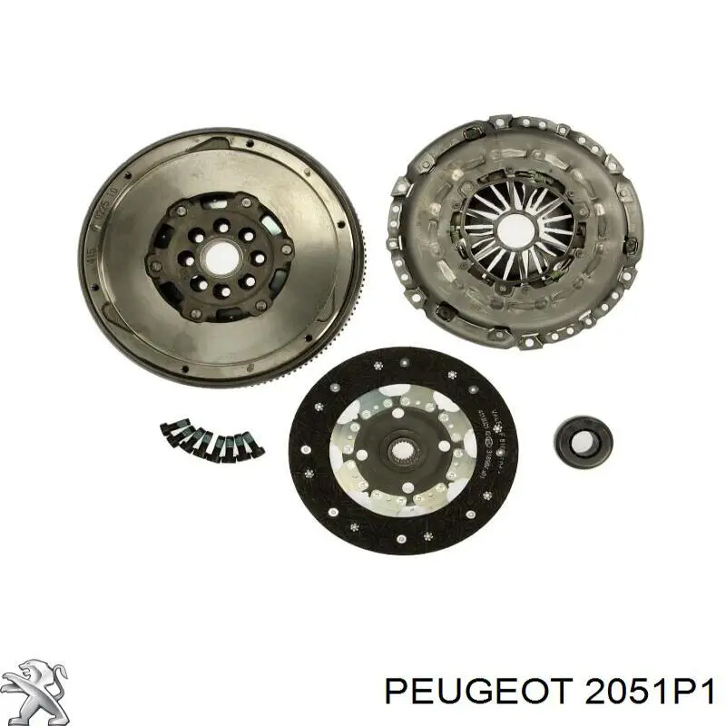 2051P1 Peugeot/Citroen Embrague motor