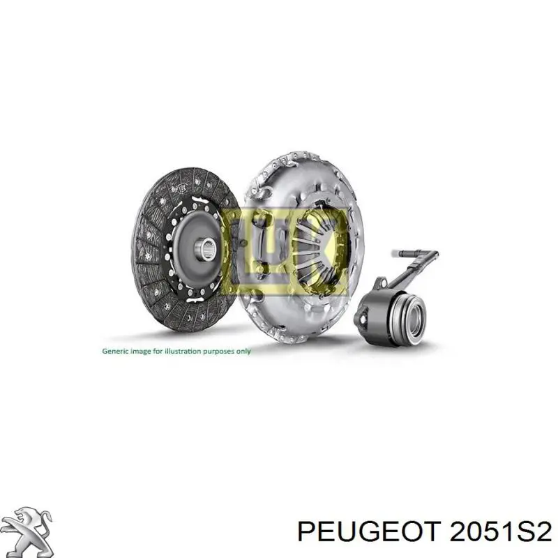 Comprar 2051S2 Peugeot/Citroen Kit de embrague completo