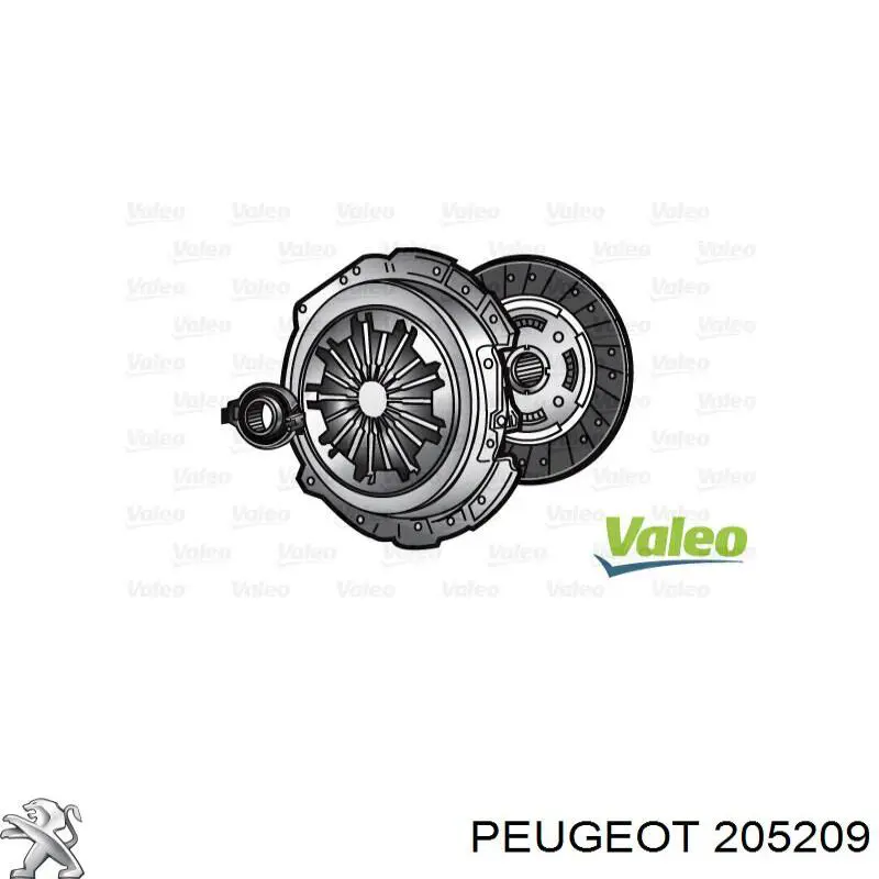 Mecanismo de embrague Peugeot/Citroen 205209 precio, desde 148,21 EUR