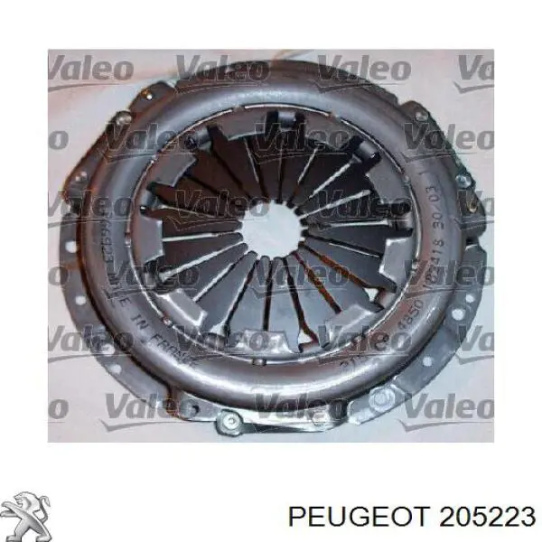 205223 Peugeot/Citroen kit de embrague (3 partes)