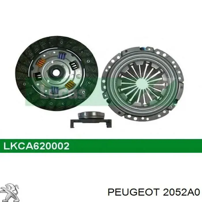 Mecanismo de embrague Peugeot/Citroen 2052A0 precio, desde 74,05 EUR