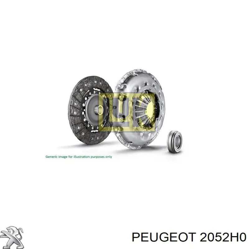 Comprar 2052H0 Peugeot/Citroen Kit de embrague completo