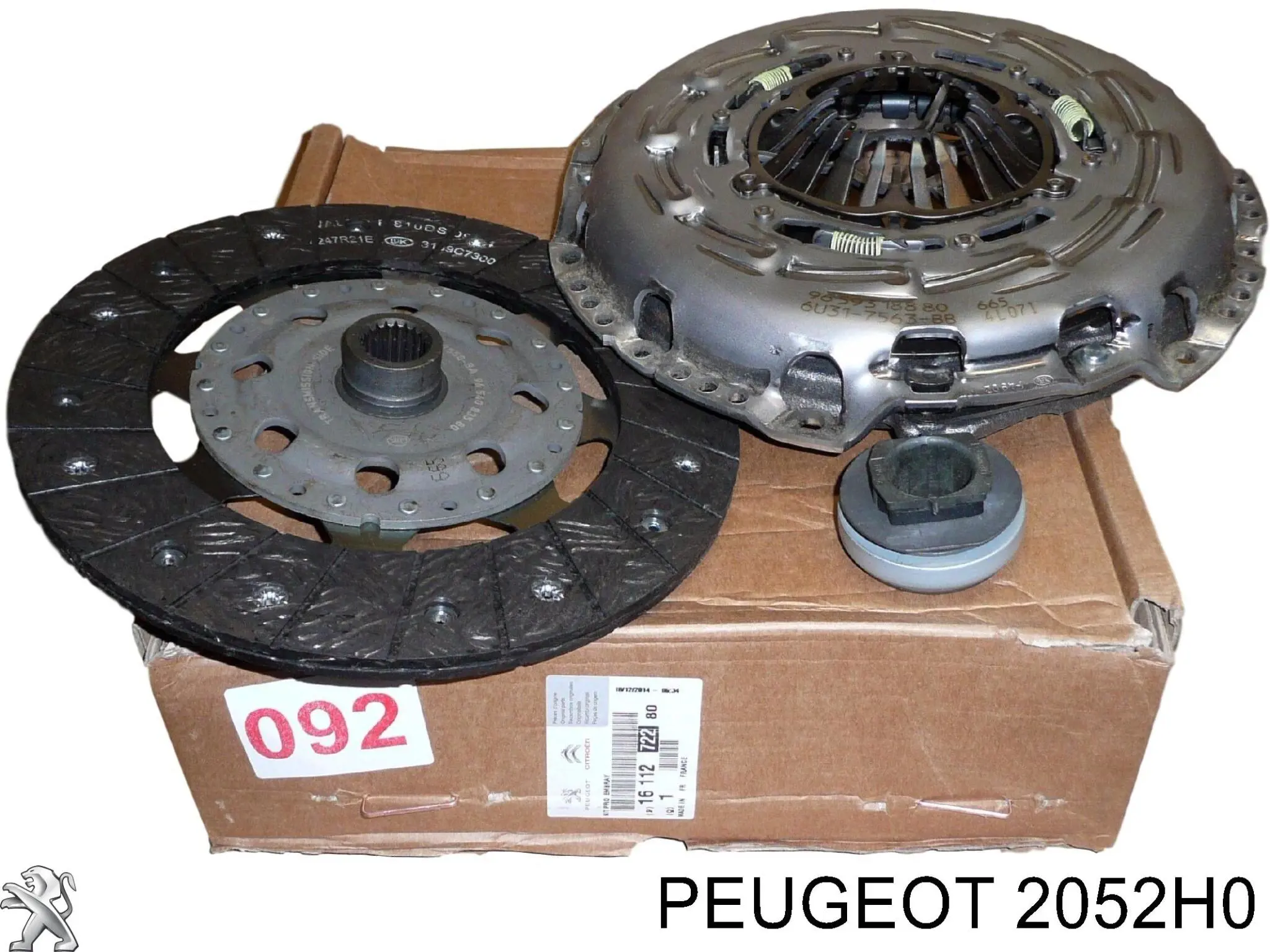 Mecanismo de embrague Peugeot/Citroen 2052H0 precio, desde 183,58 EUR