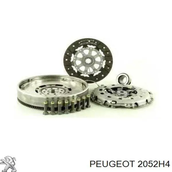 2052H4 Peugeot/Citroen kit de embrague (3 partes)