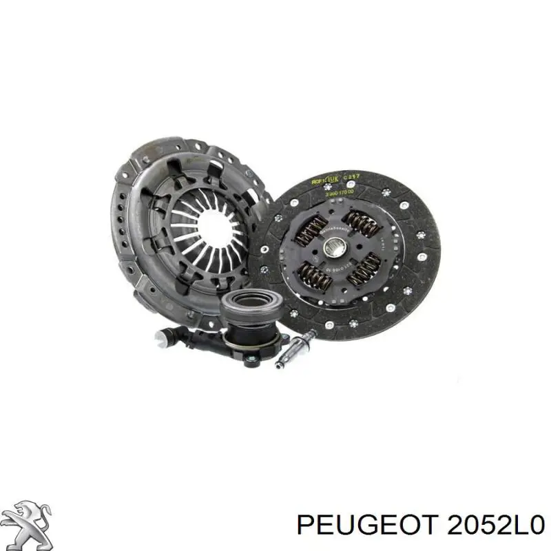 2052L0 Peugeot/Citroen kit de embrague (3 partes)