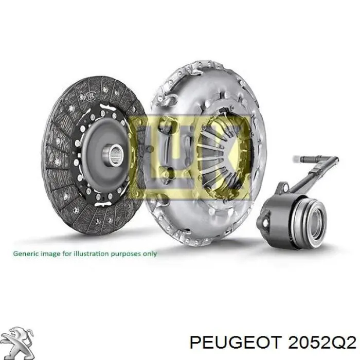 Mecanismo de embrague Peugeot/Citroen 2052Q2 precio, desde 166,38 EUR