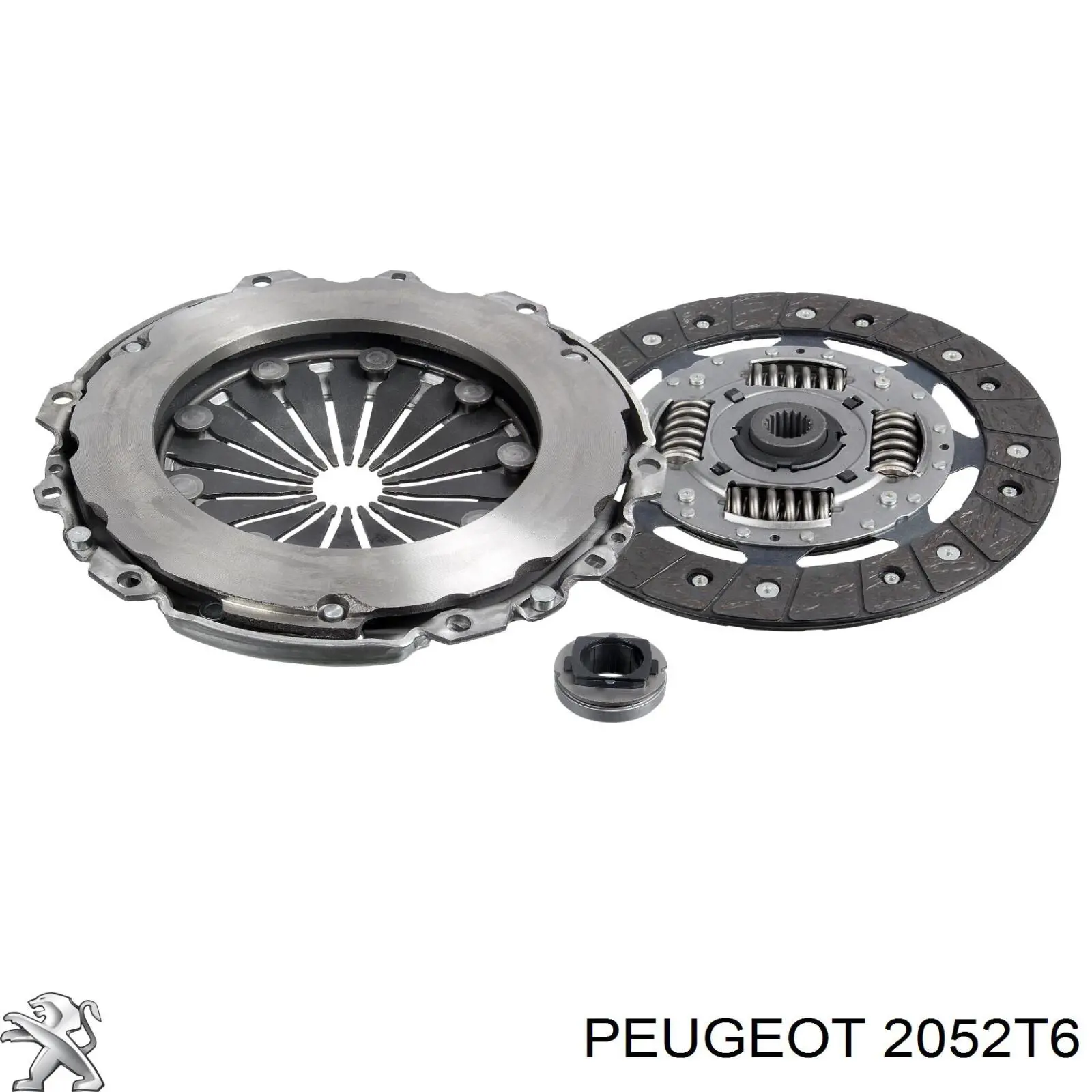 2052T6 Peugeot/Citroen Embrague motor