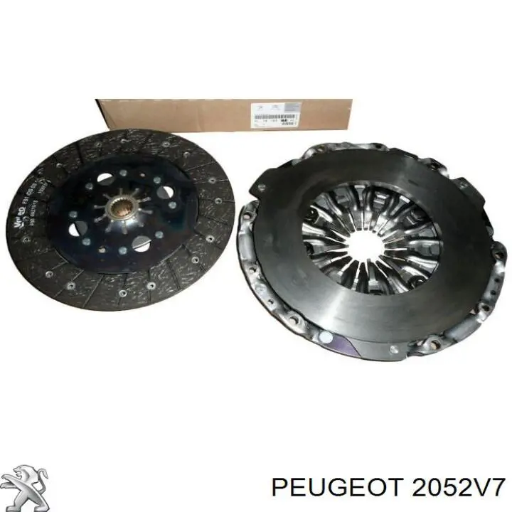 2052V7 Peugeot/Citroen Embrague motor