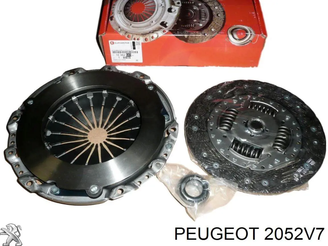 Kit de embrague Peugeot/Citroen 2052V7