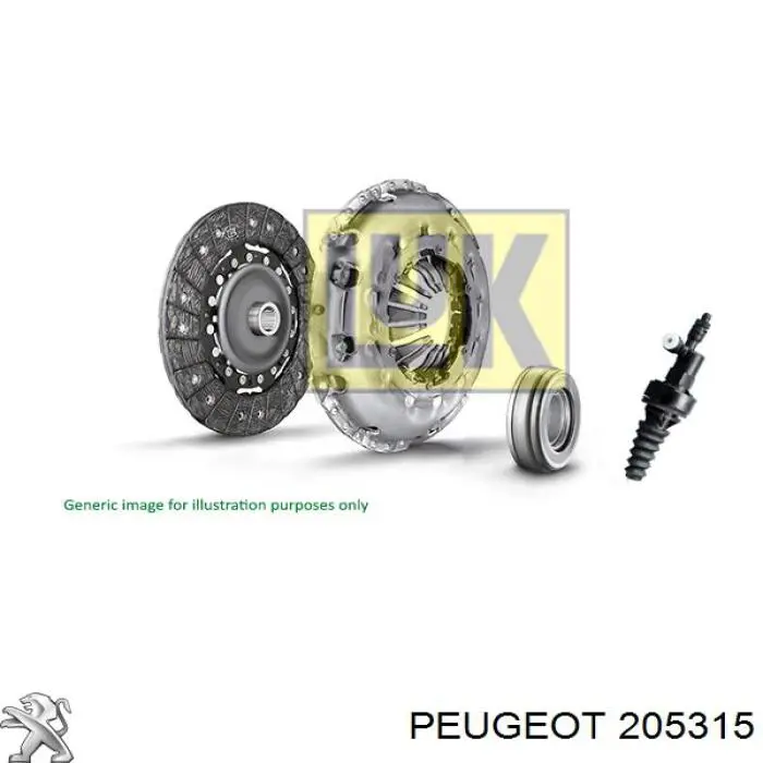 205315 Peugeot/Citroen embrague
