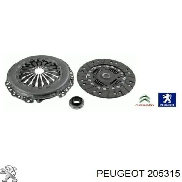 205315 Peugeot/Citroen Embrague motor