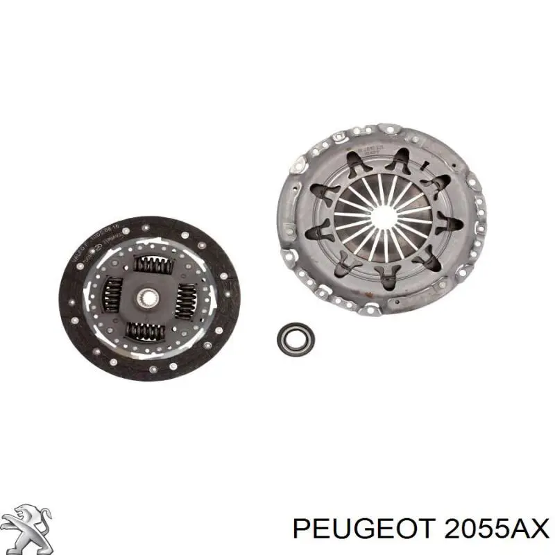 2055AX Peugeot/Citroen disco de embrague