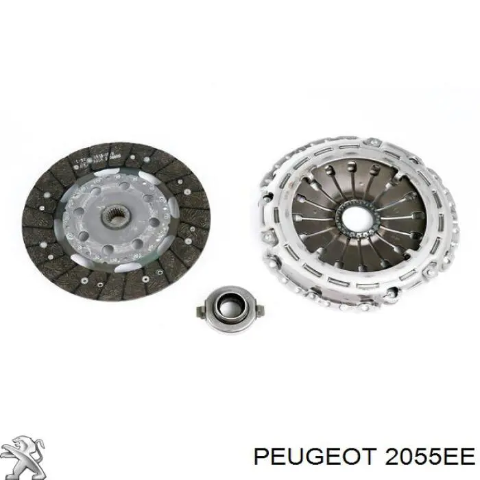 2055EE Peugeot/Citroen disco de embrague