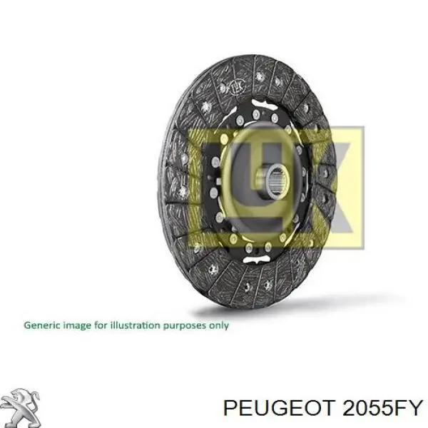 Disco de embrague Peugeot/Citroen 2055FY precio, desde 74,05 EUR