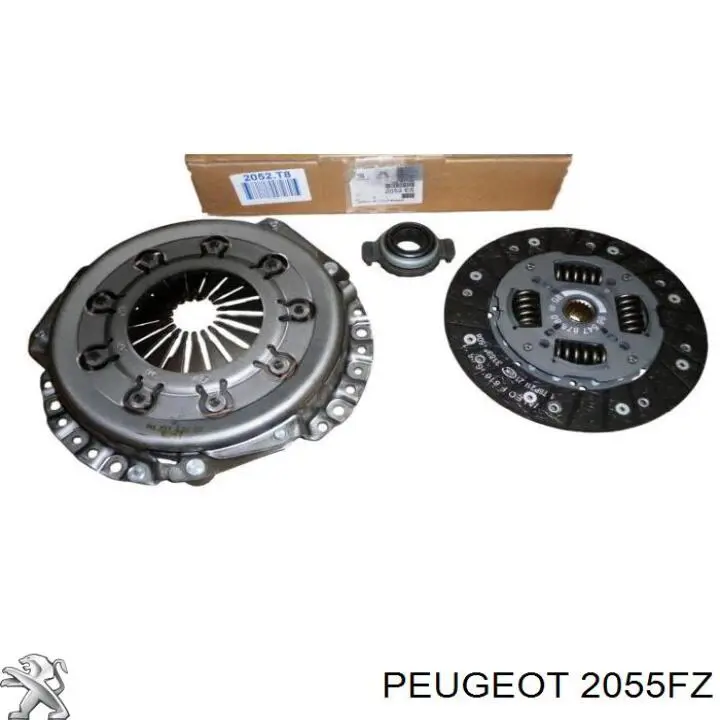 Disco de embrague 2055FZ Peugeot/Citroen