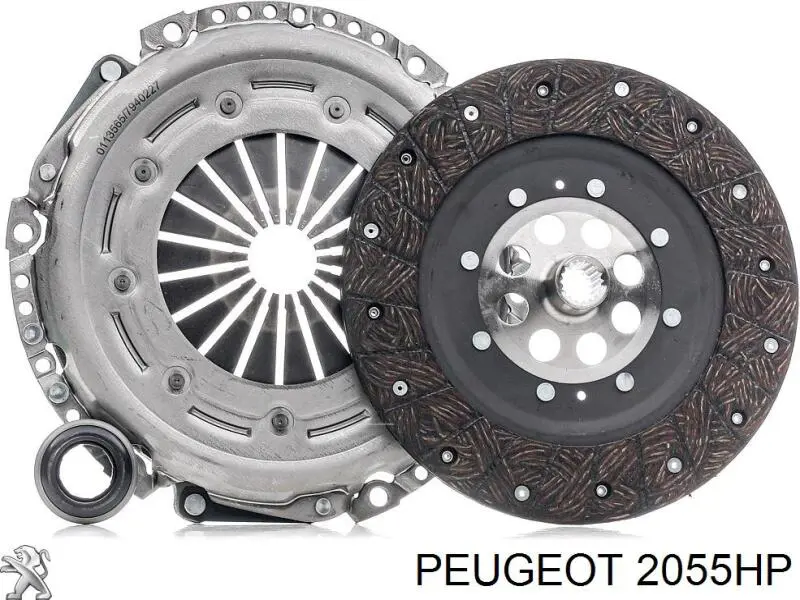2055HP Peugeot/Citroen disco de embrague