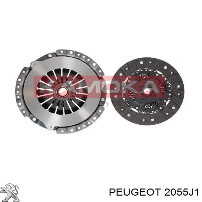 2055J0 Peugeot/Citroen disco de embrague