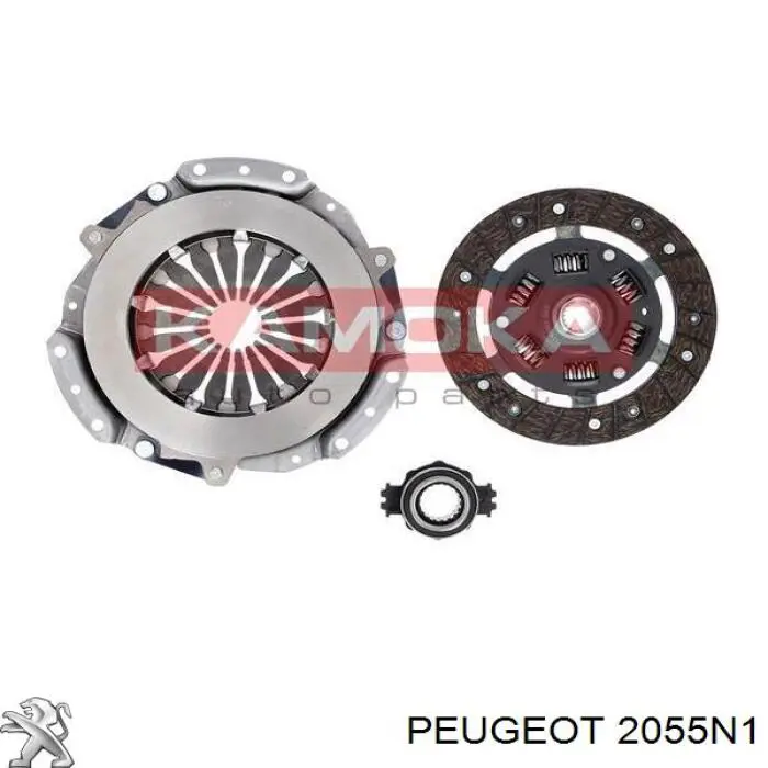 2055N1 Peugeot/Citroen disco de embrague