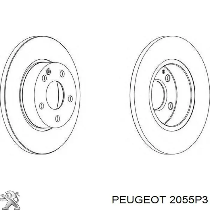 2055P3 Peugeot/Citroen 