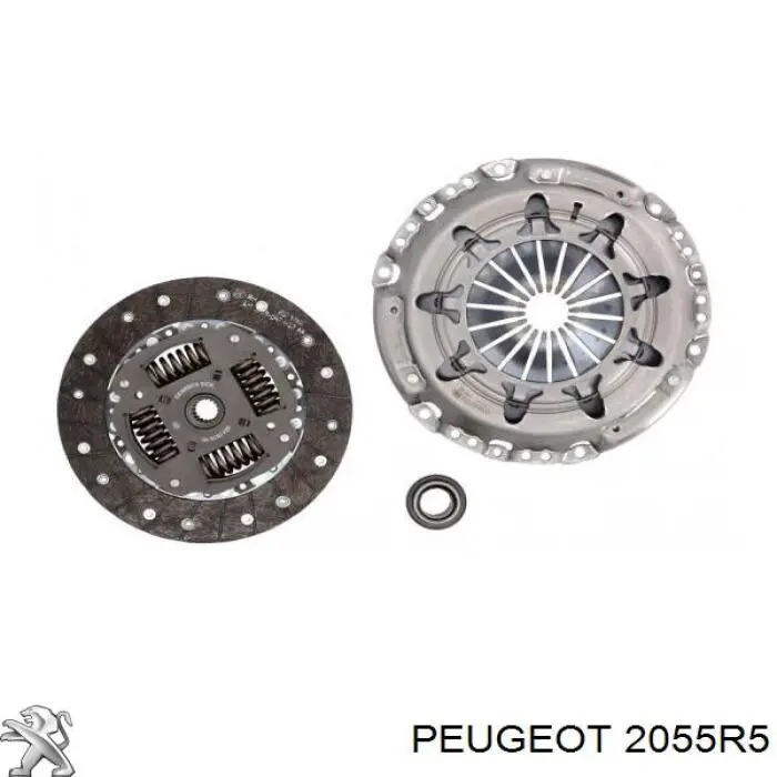 2055R5 Peugeot/Citroen disco de embrague