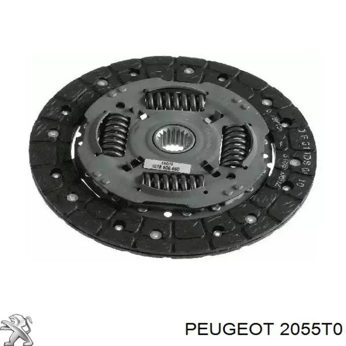2055T0 Peugeot/Citroen disco de embrague