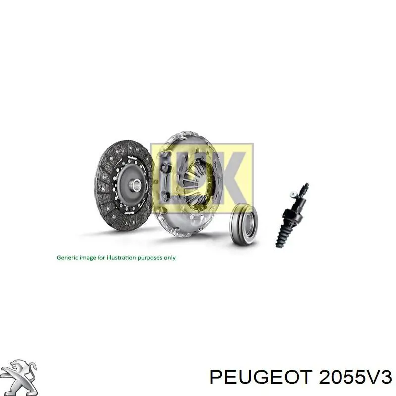 Comprar 2055V3 Peugeot/Citroen Disco de embrague
