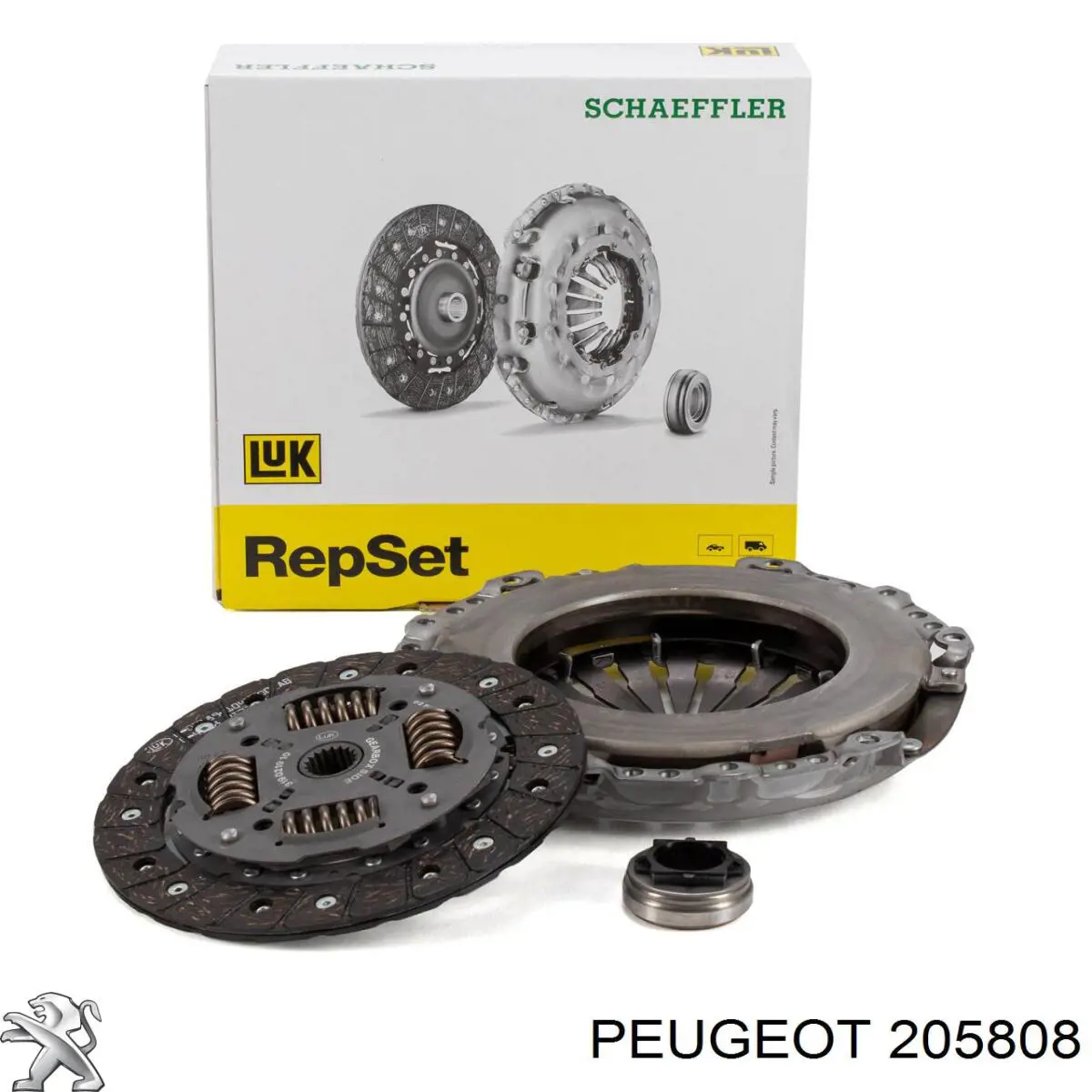 205808 Peugeot/Citroen Embrague motor