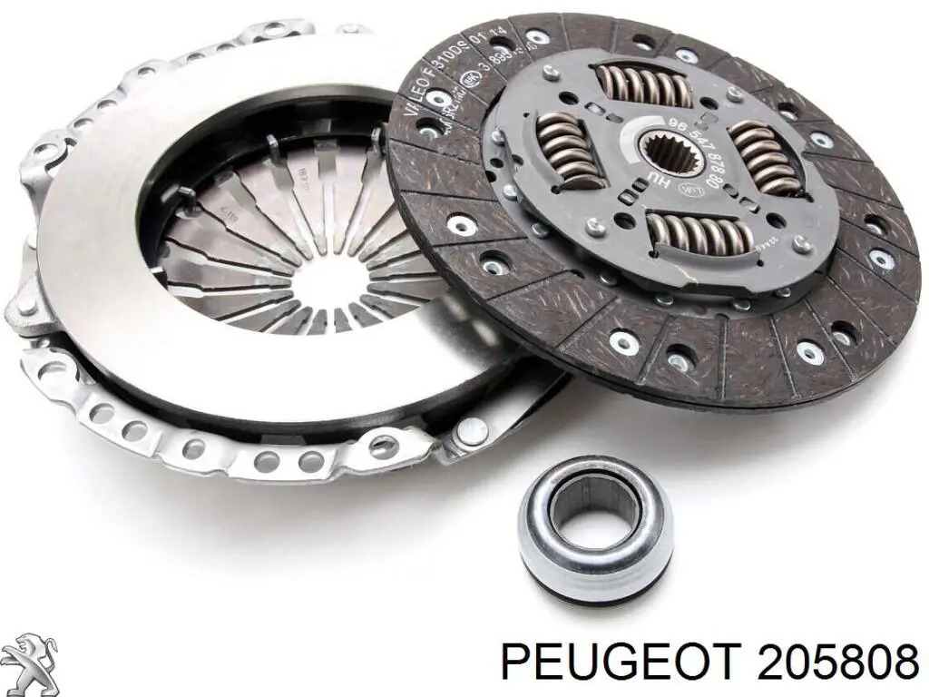 Comprar 205808 Peugeot/Citroen Kit de embrague completo