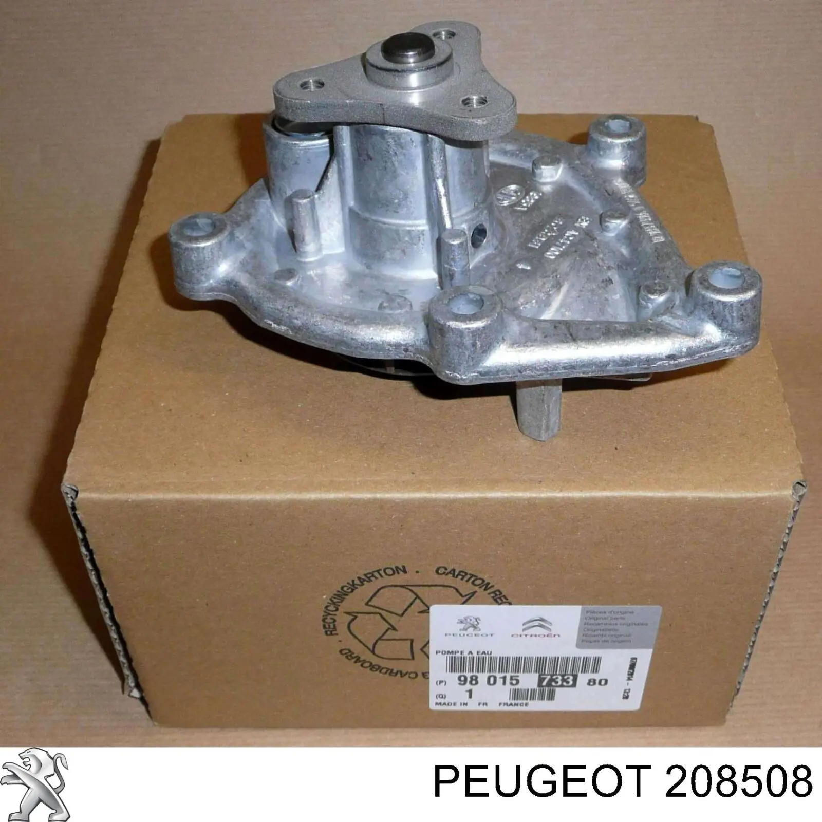 208508 Peugeot/Citroen depósito de caja de cambios hidraulica