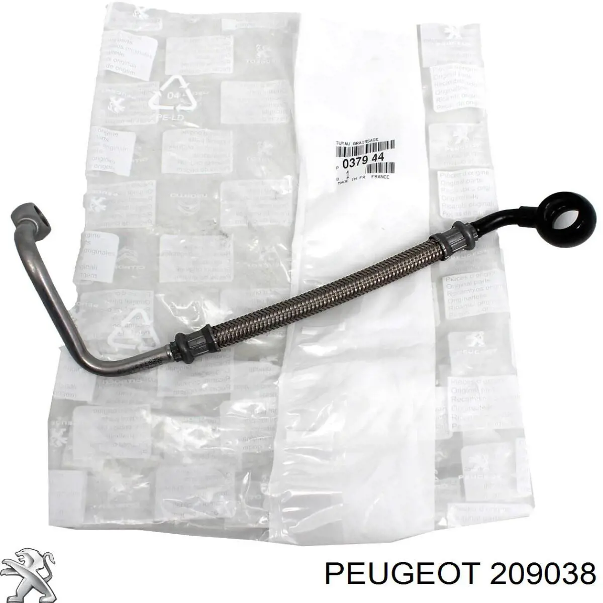Tubo de refrigeración de la transmisión automática (manguera), alimentación Peugeot/Citroen 209038 precio, desde 103,68 EUR