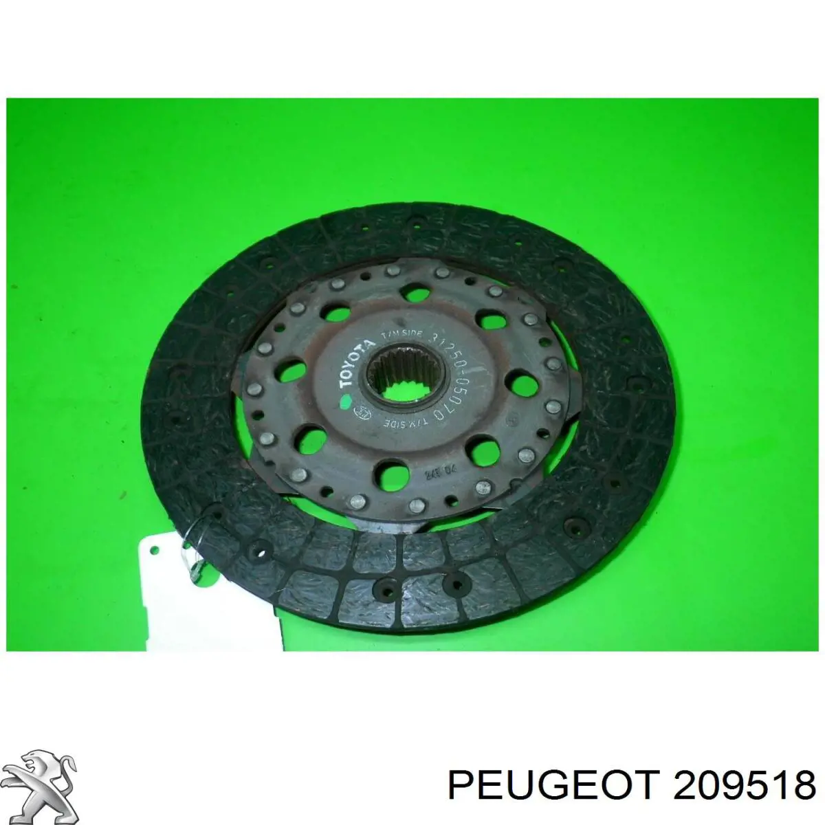Cilindro maestro de embrague para Peugeot 505 551A
