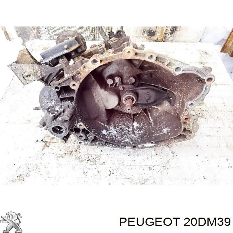 2222X2 Peugeot/Citroen caja de cambios mecánica, completa